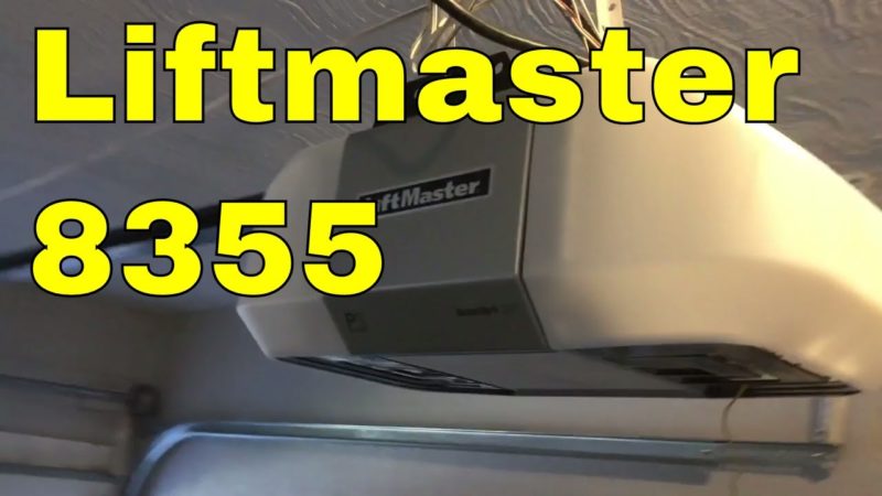 Liftmaster 8355 Review - WiFi Premium Series - Garage Sanctum